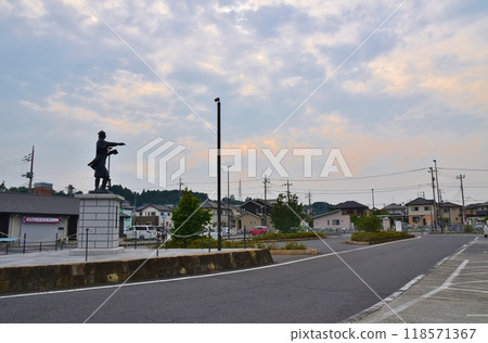 佐原站夏季黃昏,千葉 佐原站夏季黃昏,千葉 118571367