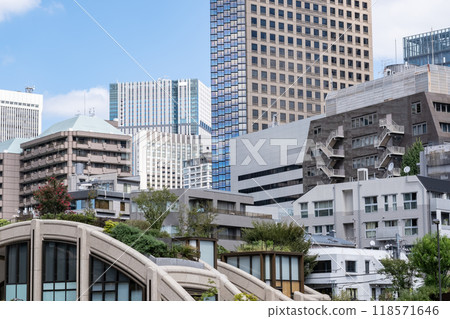 東京麻布台山摩天大樓風景 118571646