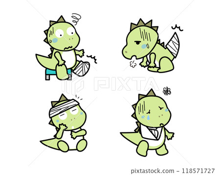 Broken Dinosaur Set Broken Dinosaur Set 118571727