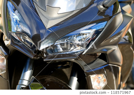 Motorcycle headlight image 118571967