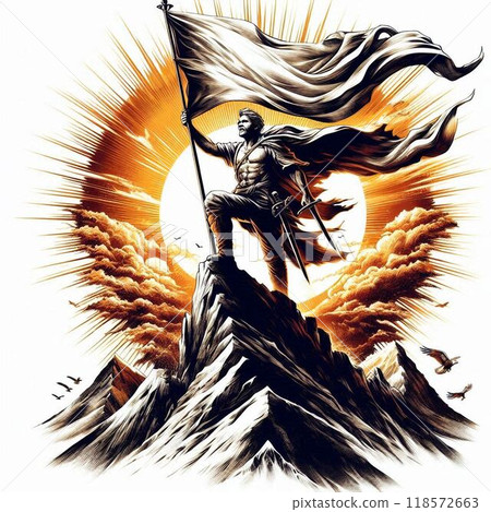 A difficult road, the end of a man who won many battles A difficult road, the end of a man who won many battles 118572663