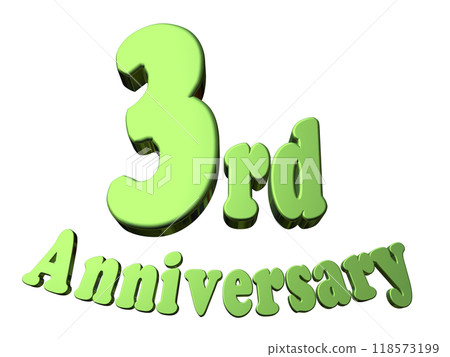 3DCG角色「3th Anniversary/3週年」綠、綠 3DCG角色「3th Anniversary/3週年」綠、綠 118573199