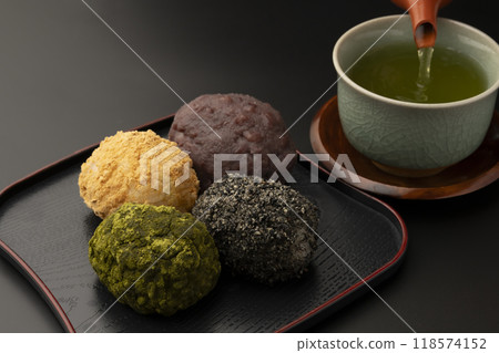 萩四色萩和茶 萩四色萩和茶 118574152