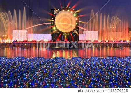 [Tokyo] Yomiuri Land Fountain Show (Jewel illumination) 118574308