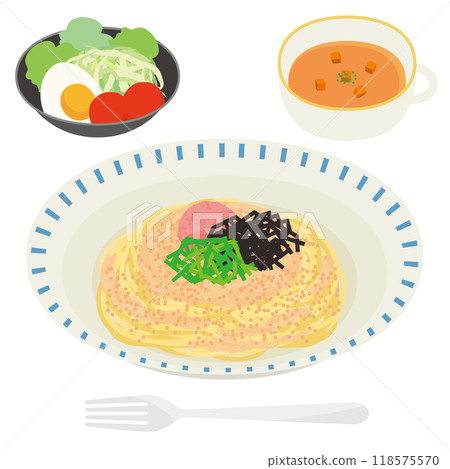 鱈魚子麵食 鱈魚子麵食 118575570