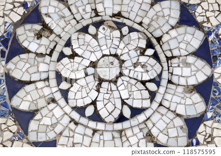 Jain Temple (also called Parshwanath Temple) is a Jain temple at Badridas Temple Street is a major tourist attraction in Kolkata, West Bengal, India 118575595