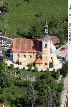 Church of Saint Barbara in Rude, Croatia Church of Saint Barbara in Rude, Croatia 118575622