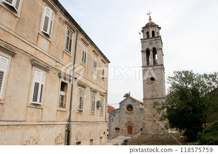 Church of All Saints in Blato, Korcula island, Croatia Church of All Saints in Blato, Korcula island, Croatia 118575759