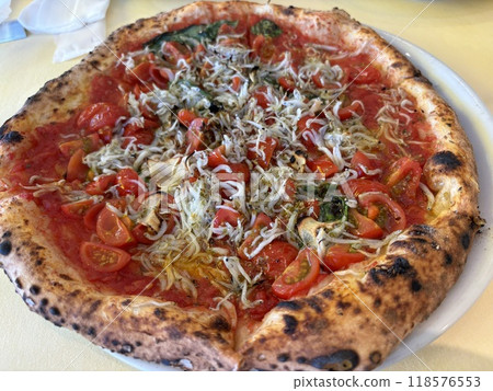 home baked pizza home baked pizza 118576553