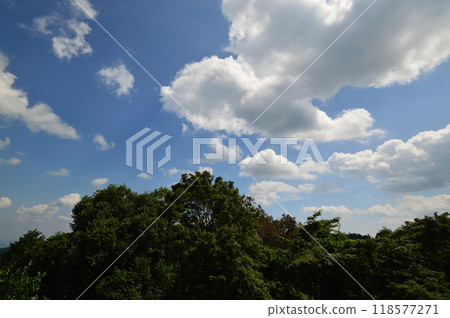 Mt. Mitake in summer, Ome City Mt. Mitake in summer, Ome City 118577271
