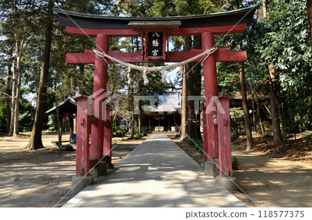 八幡神社位於埼玉縣深谷市上野台。 八幡神社位於埼玉縣深谷市上野台。 118577375