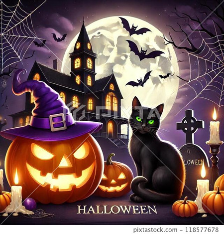 Magic and spooky friends invited on Halloween night 118577678