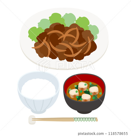 Set gourmet diet 118578655