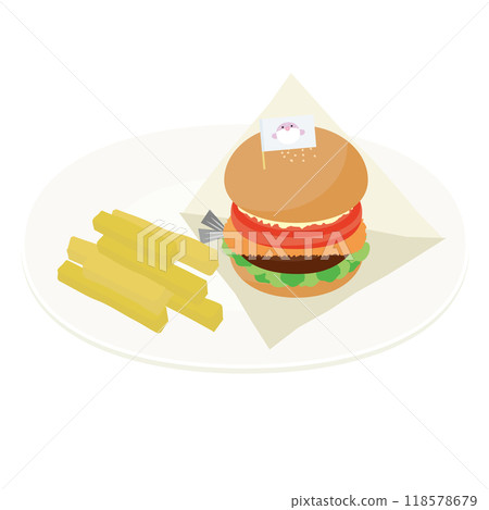 Blowfish burger 118578679