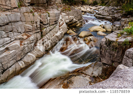 Autumn in Okutsu Valley Usubuchi 8 Kagaminocho, Tomata District, Okayama Prefecture 118578859