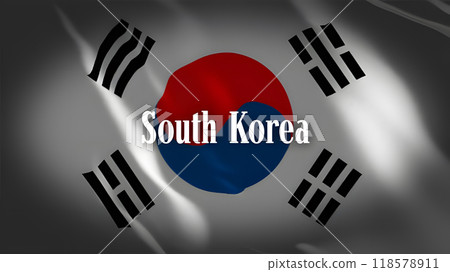韓國國旗上的國家名稱 118578911
