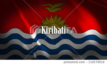 吉里巴斯國旗上的國家名稱 吉里巴斯國旗上的國家名稱 118578918