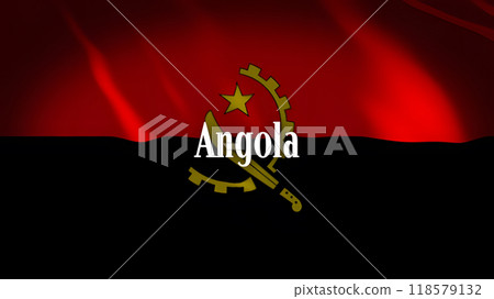 安哥拉國旗上的國家名稱 118579132