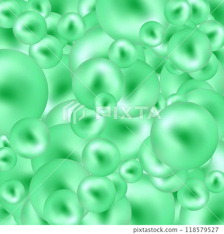 Abstract template with green balls. Vector background. Eps 10 118579527