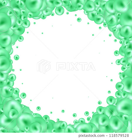 Abstract Flying Spheres Background. Sweet Candy. Colorful Realistic Glossy Balls. Vector illustration. Photo frame. Green balls. Eps 10 Abstract Flying Spheres Background. Sweet Candy. Colorful Realistic Glossy Balls. Vector illustration. Photo frame. Green balls. Eps 10 118579528
