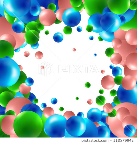 Abstract colorful background with sphere. Photo frame. Eps 10 Abstract colorful background with sphere. Photo frame. Eps 10 118579942