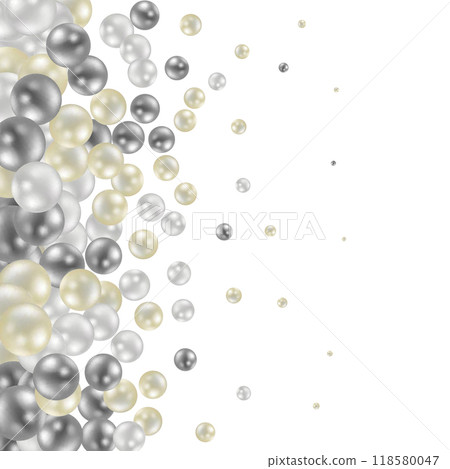 Abstract vector background. Balls as decorative elements. eps 10 118580047