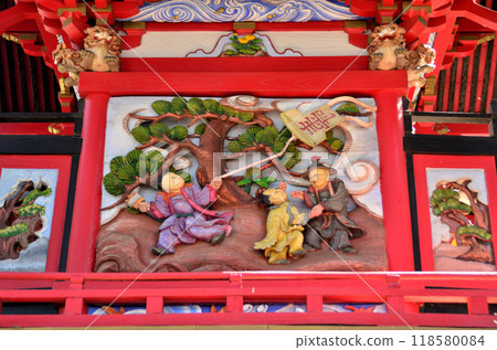 Hachiman Shrine, located in Uenodai, Fukaya City, Saitama Prefecture Hachiman Shrine, located in Uenodai, Fukaya City, Saitama Prefecture 118580084