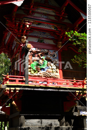 Hachiman Shrine, located in Uenodai, Fukaya City, Saitama Prefecture 118580087