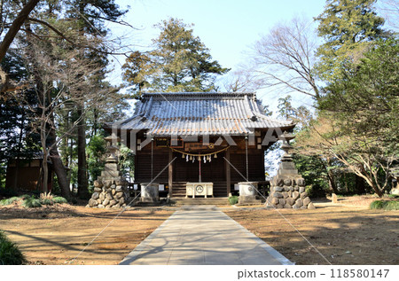 Hachiman Shrine, located in Uenodai, Fukaya City, Saitama Prefecture 118580147