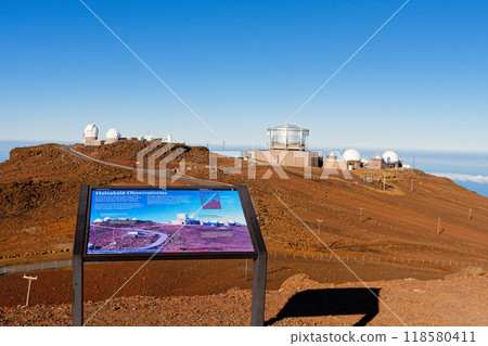 茂宜島哈雷阿卡拉山頂的天文台 118580411