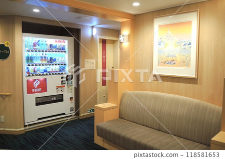 Rest area on board the Hankyu Ferry "Hibiki" Rest area on board the Hankyu Ferry "Hibiki" 118581653