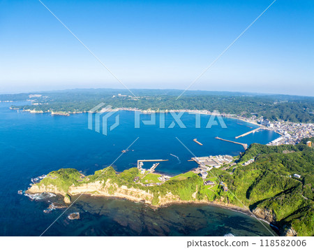 八幡岬和勝浦灣（千葉縣勝浦市） 118582006