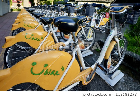 Taiwan's bicycle sharing service "YouBike" 118582258