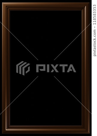 3D素材_金屬相框 118583353