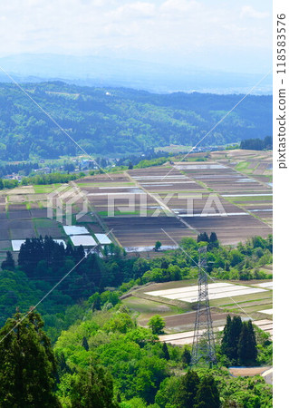 View from Yamamotoyama Plateau Observatory (Niigata Prefecture) View from Yamamotoyama Plateau Observatory (Niigata Prefecture) 118583576