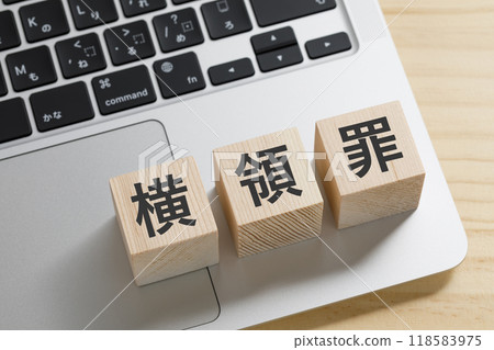 一塊積木，上面寫著貪污罪 118583975