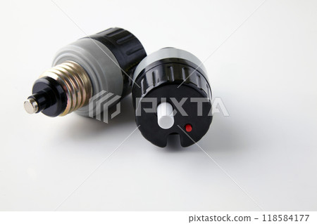 old style electrical fuses isolated on white background 118584177