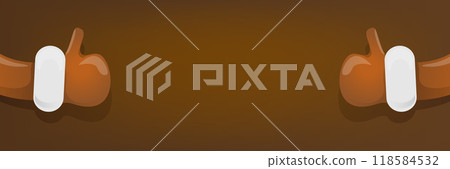 vector funky cartoon Santa Claus like hand icon isolated on vintage red christmas background. Vintage Merry christmas horizontal banner background vector funky cartoon Santa Claus like hand icon isolated on vintage red christmas background. Vintage Merry christmas horizontal banner background 118584532