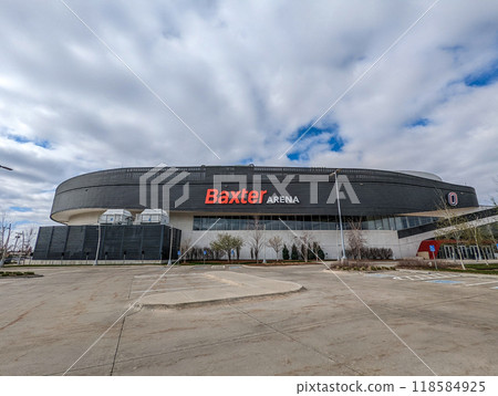 omaha nebraska city scenes, rivefront and modern buildings 118584925