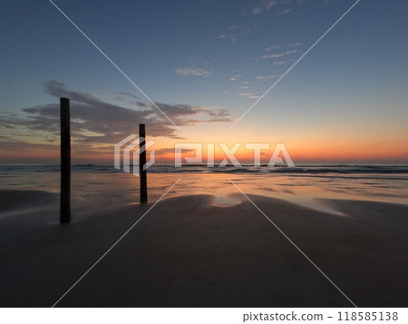 daytona beach florida beach scenes at snrise 118585138