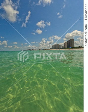 beautiful clearwater beach scenes at clearwater florida 118585536