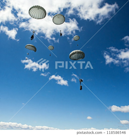 Parachute troops 118586546