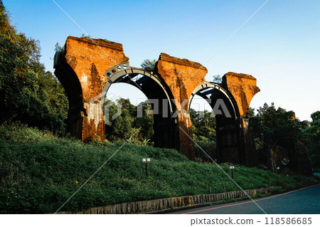 Sanyi, Miaoli, Taiwan Yutengping Broken Bridge Longteng Broken Bridge Neishechuan Second Railway Bridge 118586685