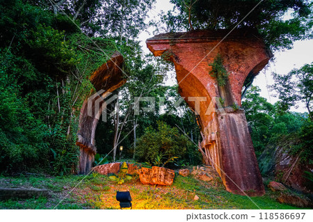 台灣苗栗三義 魚藤坪斷橋 龍騰斷橋 內社川第二鐵橋 118586697