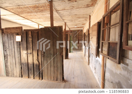 Santa Laura Humberstone saltpetre processing plant, Iquique, Chile Santa Laura Humberstone saltpetre processing plant, Iquique, Chile 118590883