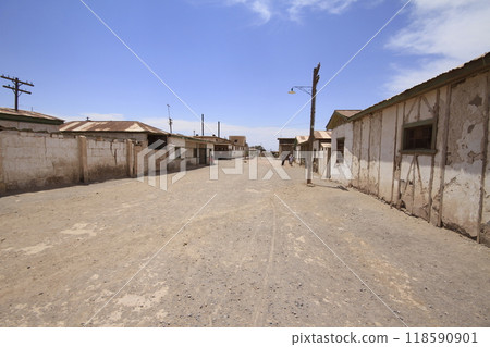 Santa Laura Humberstone saltpetre processing plant, Iquique, Chile 118590901