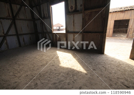 Santa Laura Humberstone saltpetre processing plant, Iquique, Chile 118590946