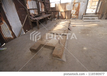 Santa Laura Humberstone saltpetre processing plant, Iquique, Chile 118590977