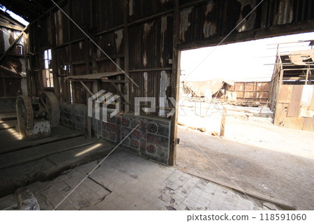 Santa Laura Humberstone saltpetre processing plant, Iquique, Chile 118591060
