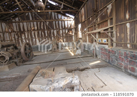 Santa Laura Humberstone saltpetre processing plant, Iquique, Chile 118591070